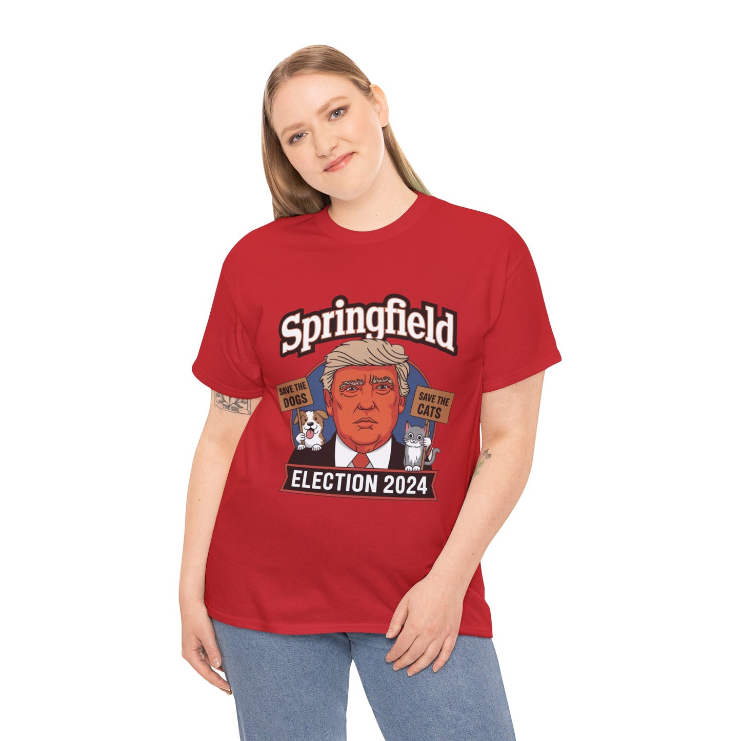 Springfield Save the Animals | Unisex Heavy Cotton Tee