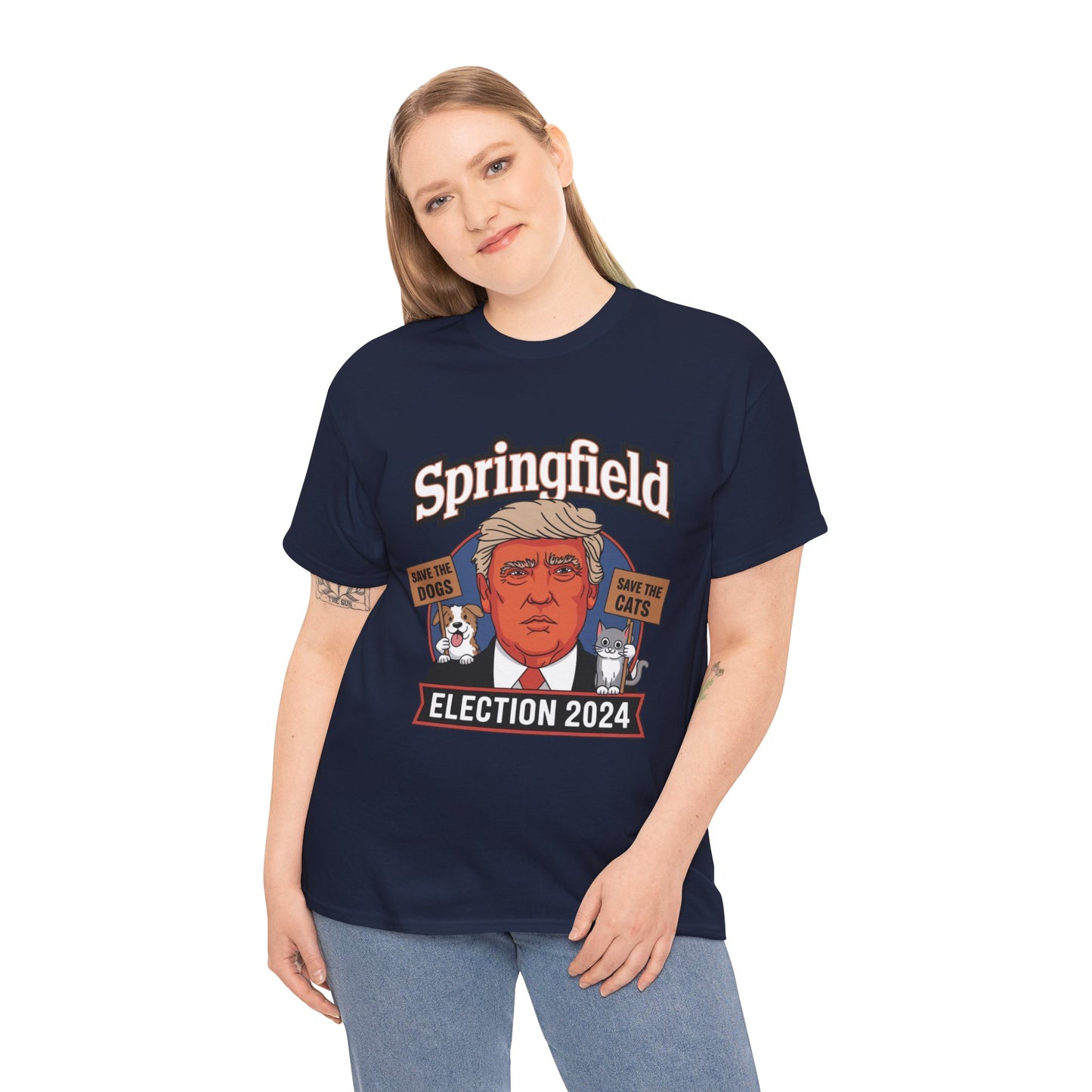 Springfield Save the Animals | Unisex Heavy Cotton Tee