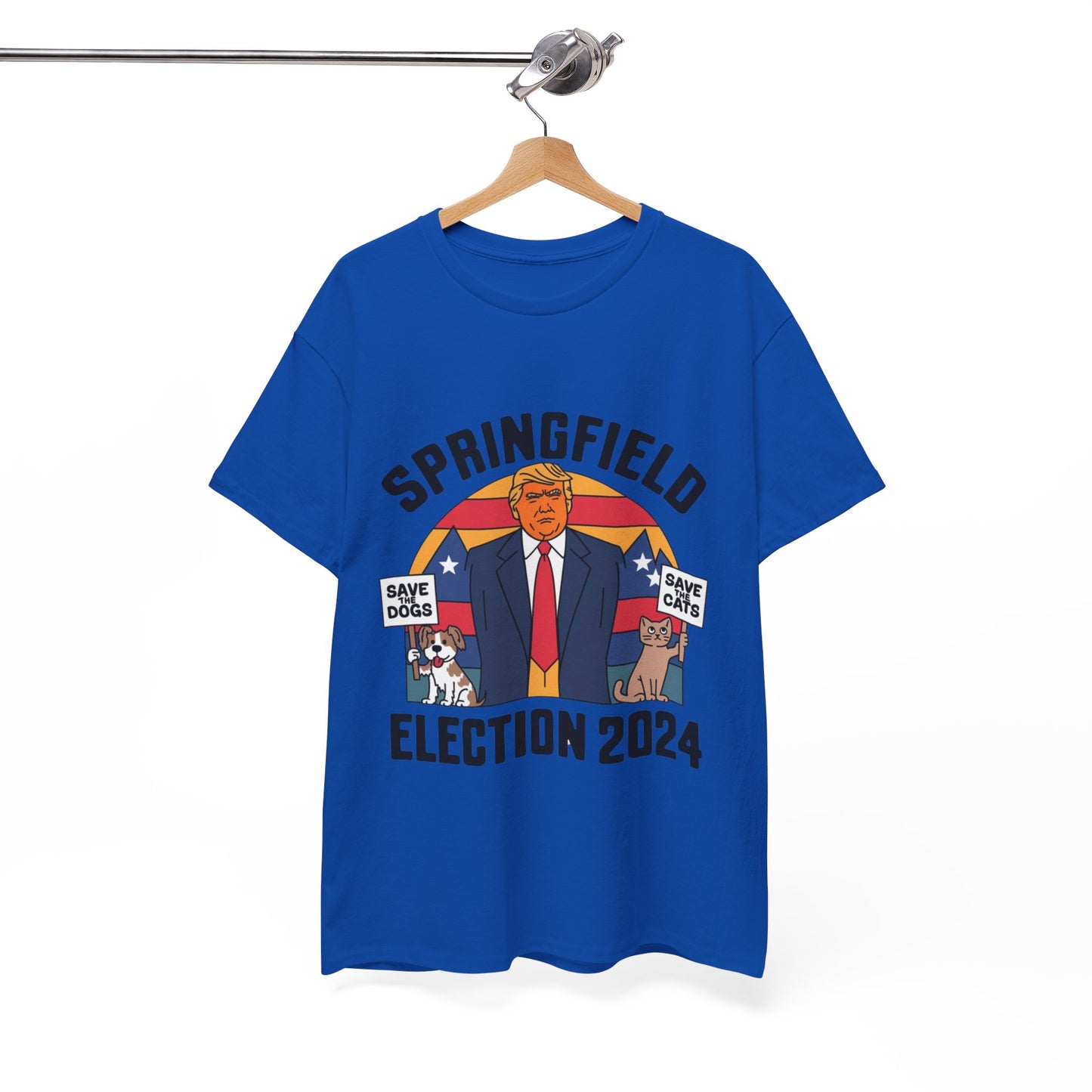 Donald Trump Springfield 2024 | 2024 Election | Unisex Heavy Cotton Tee