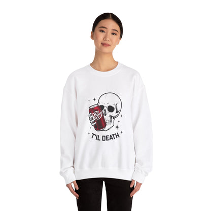 Dr Pepper Til Death | Unisex Crewneck Sweatshirt