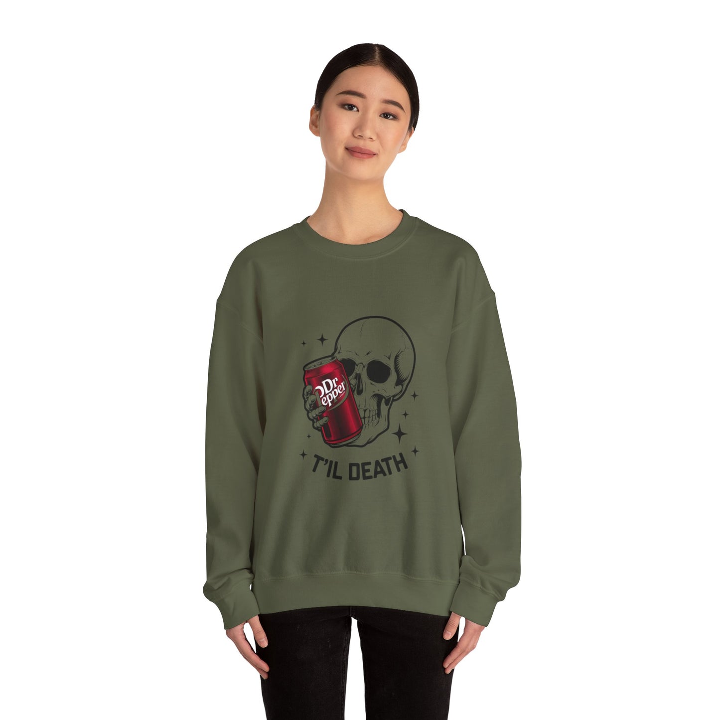 Dr Pepper Til Death | Unisex Crewneck Sweatshirt