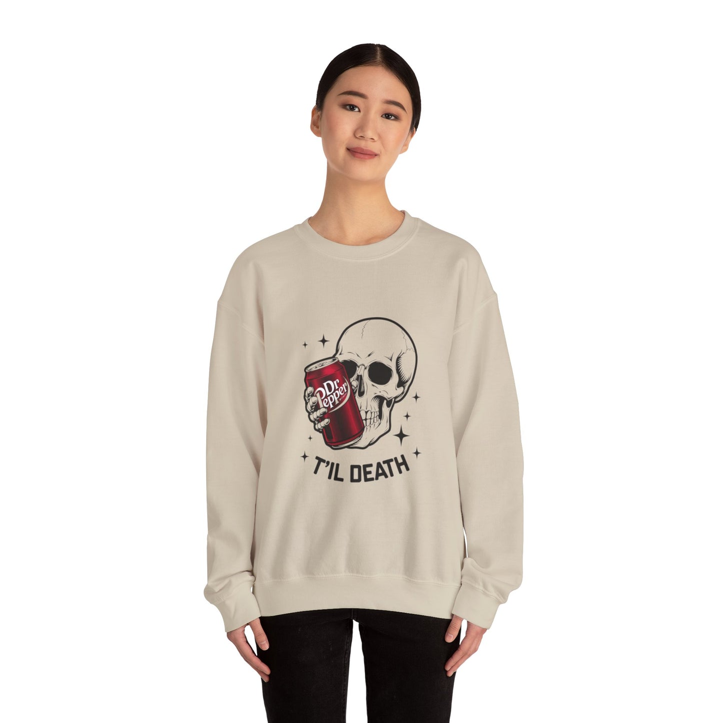 Dr Pepper Til Death | Unisex Crewneck Sweatshirt