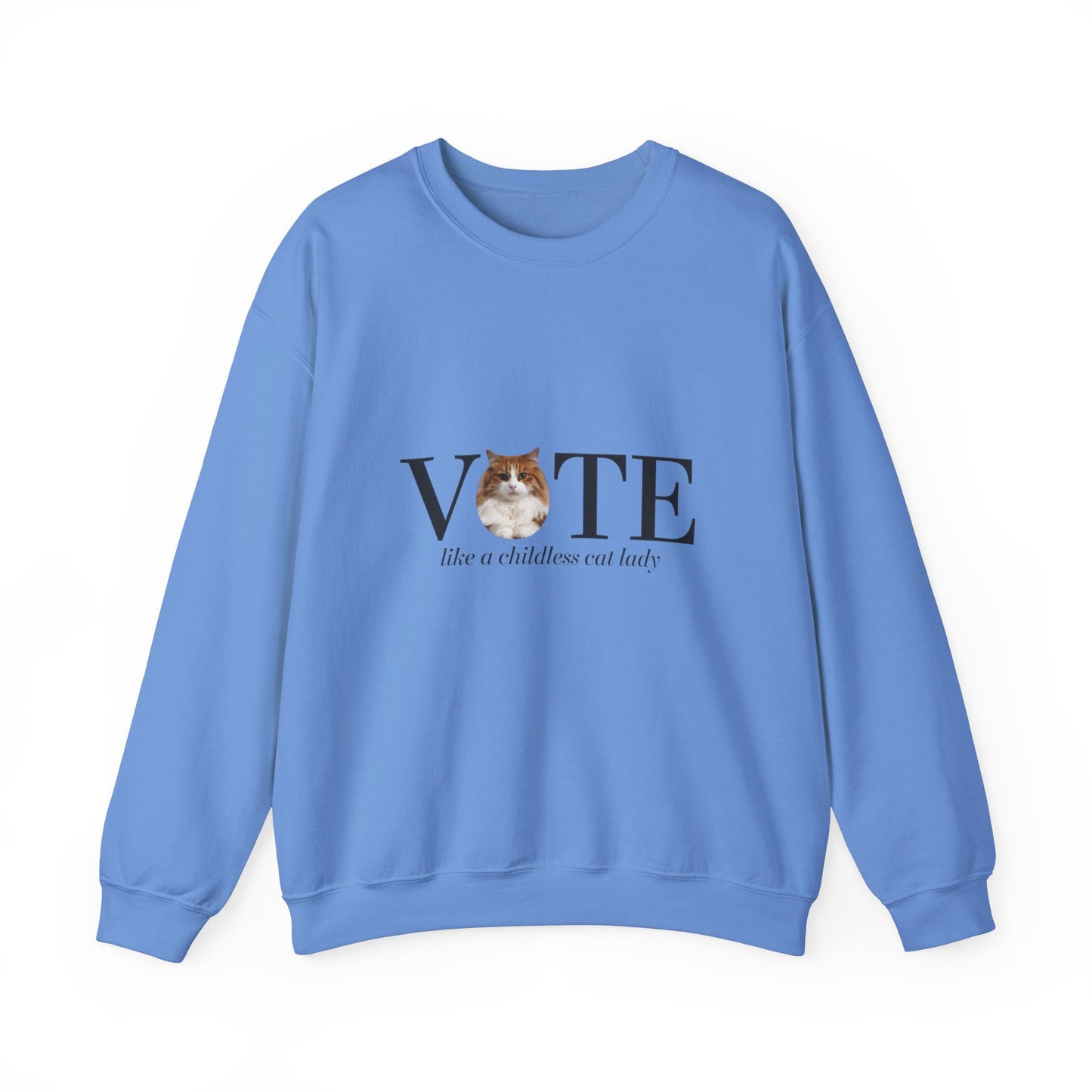 Vote Like A Childless Cat Lady| Kamala Harris 2024 | Unisex Sweatshirt