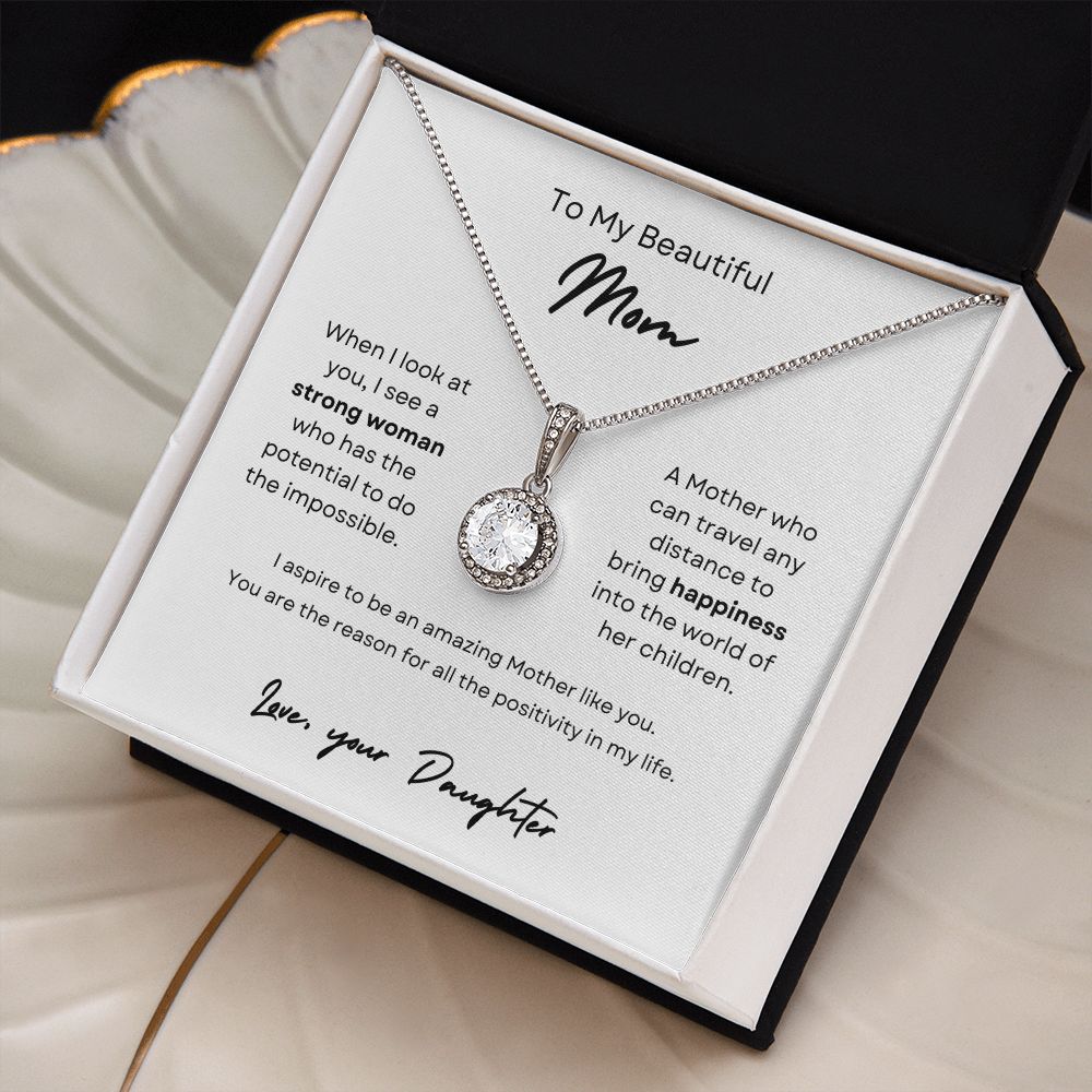 To My Beautiful Mom | Eternal Hope Necklace