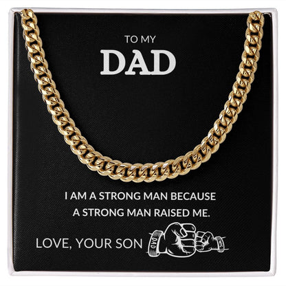 To My Dad | Cuban Link Chain