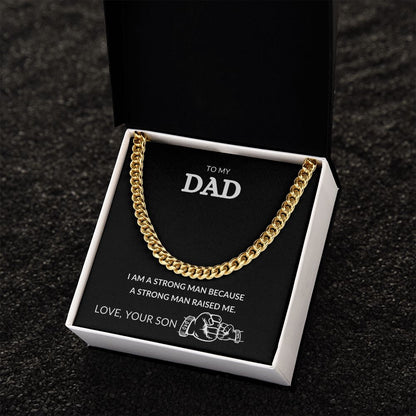 To My Dad | Cuban Link Chain