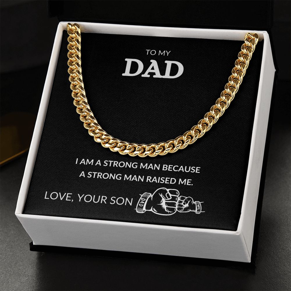 To My Dad | Cuban Link Chain