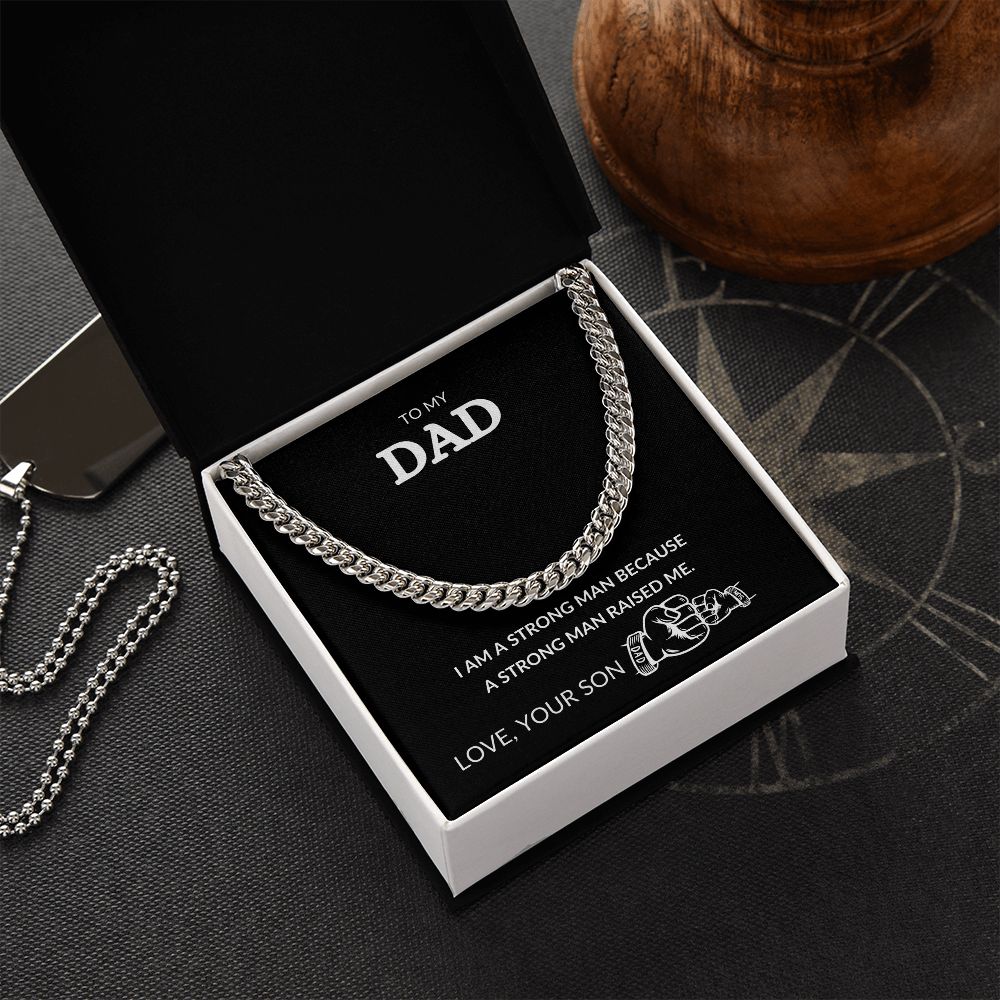 To My Dad | Cuban Link Chain