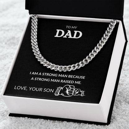 To My Dad | Cuban Link Chain