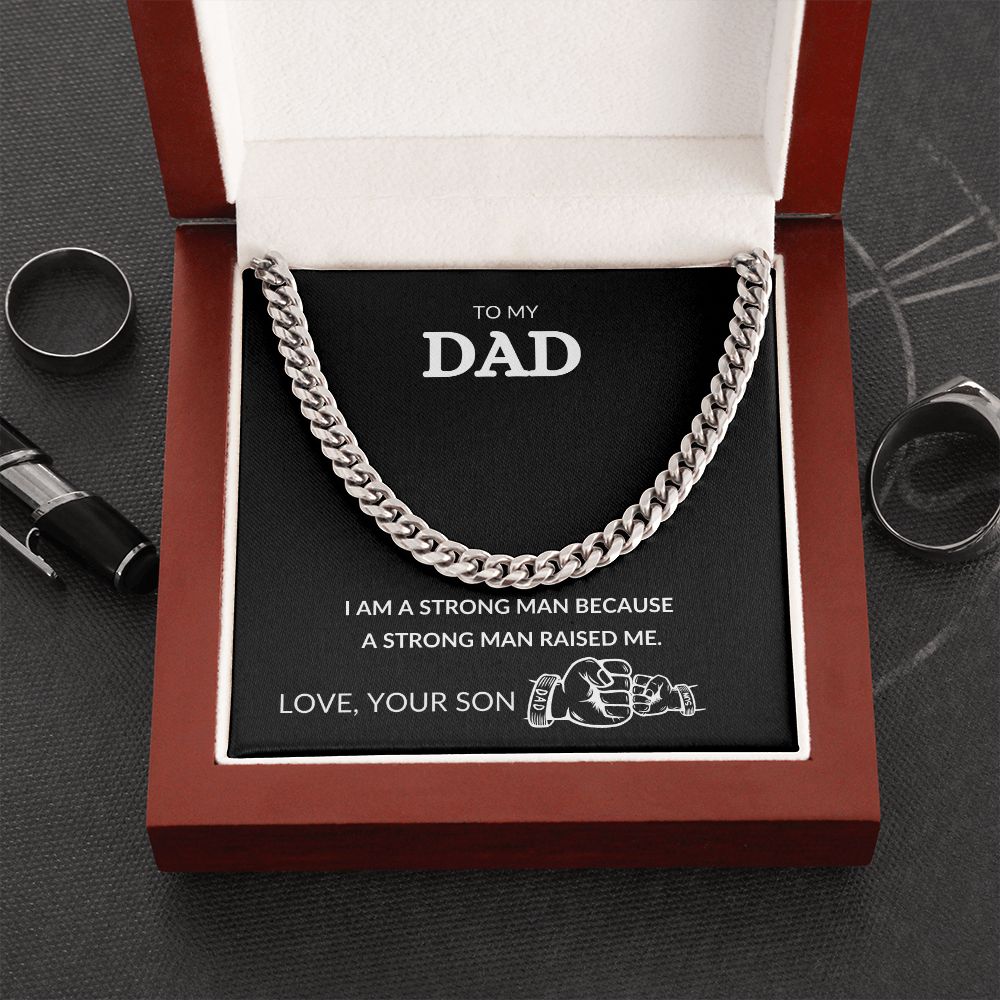 To My Dad | Cuban Link Chain