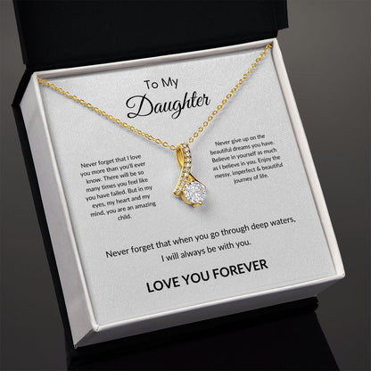 To My Daughter | Alluring Beauty Necklace