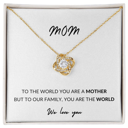 To Our Mom | Love Knot Necklace