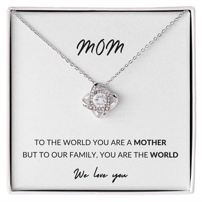 To Our Mom | Love Knot Necklace