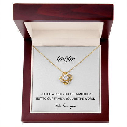 To Our Mom | Love Knot Necklace