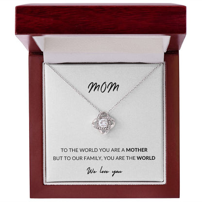 To Our Mom | Love Knot Necklace