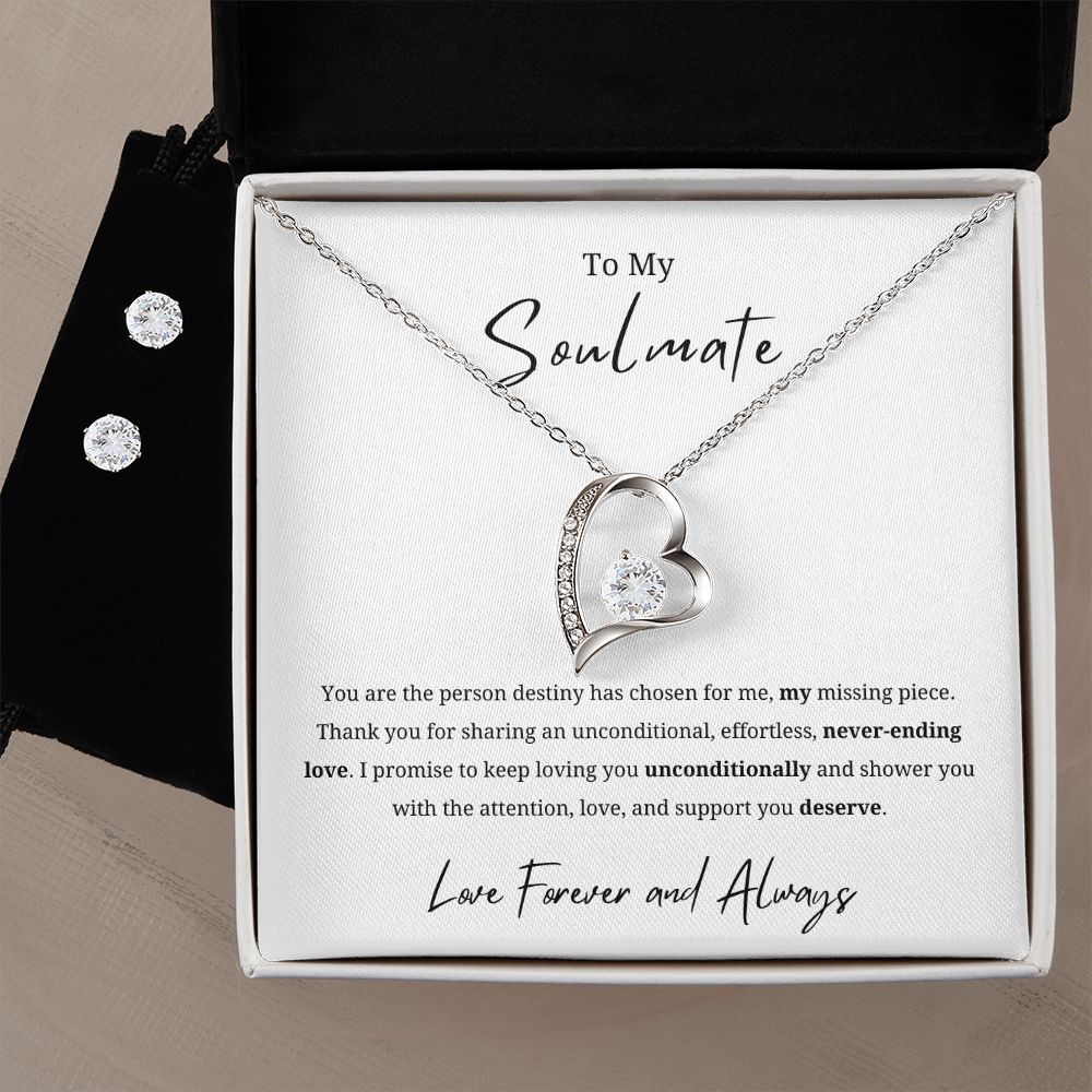 To My Soulmate | Forever Love Necklace