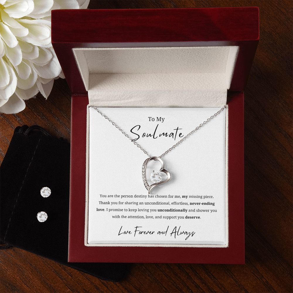 To My Soulmate | Forever Love Necklace