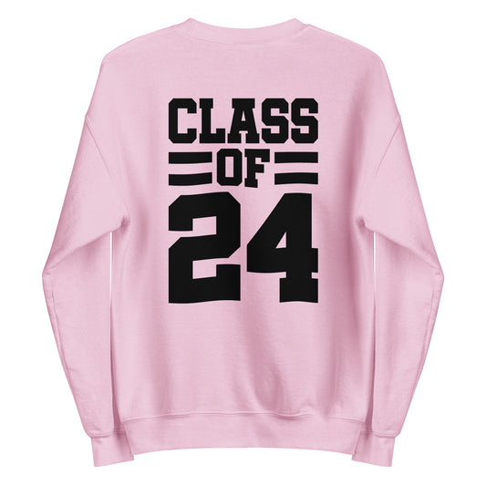 Class of 2024 Back Unisex Sweatshirt