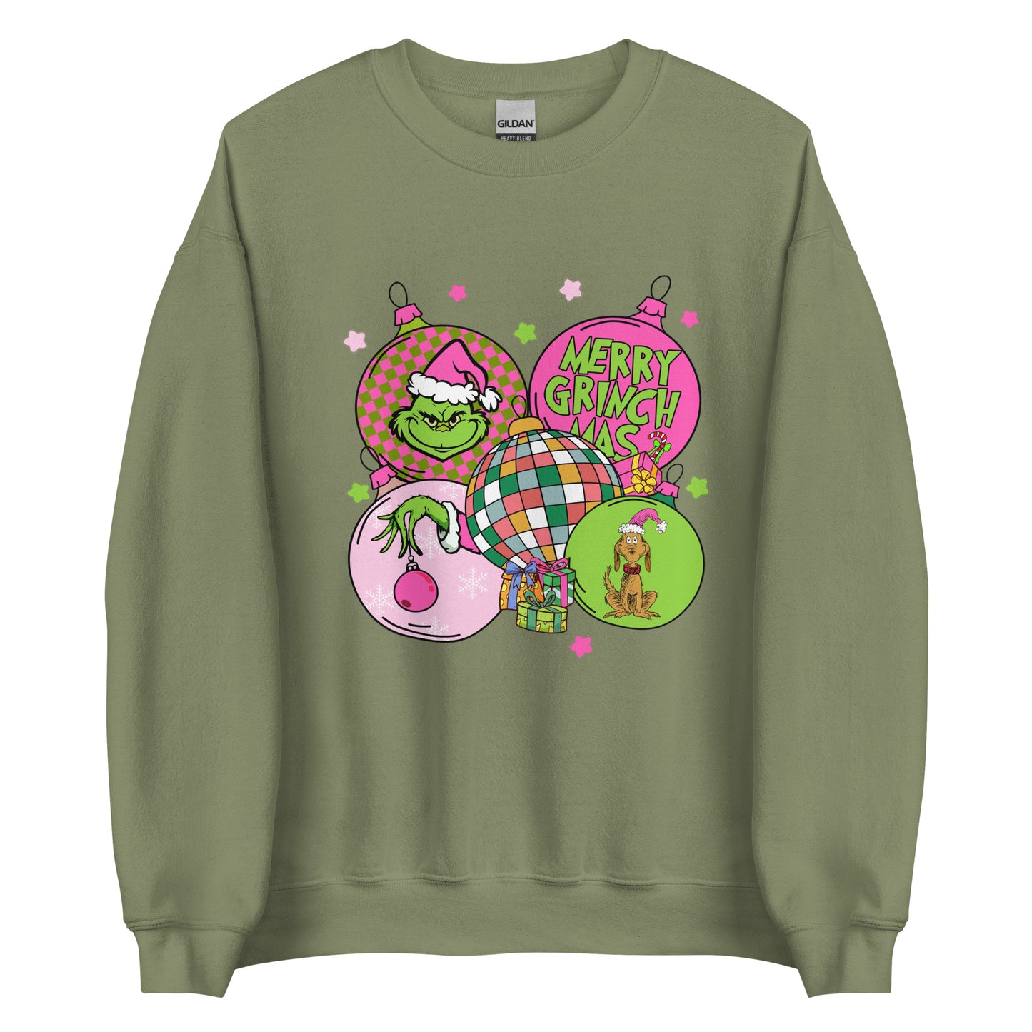 Grinch Ornaments | Unisex Sweatshirt