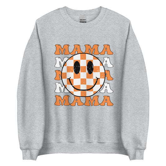Mama Orange Checkered | Unisex Sweatshirt