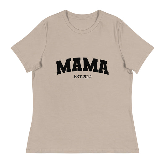 Mama est. 2024 | Women's Relaxed T-Shirt